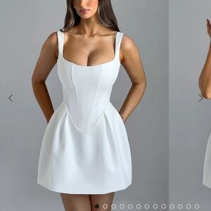 JANIYAH MINI DRESS - IVORY